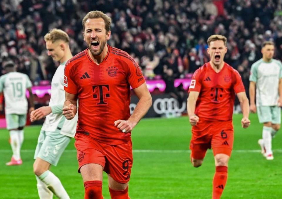 [德甲]勒沃库森2-2平送拜仁提前夺冠 凯恩迎生涯首冠